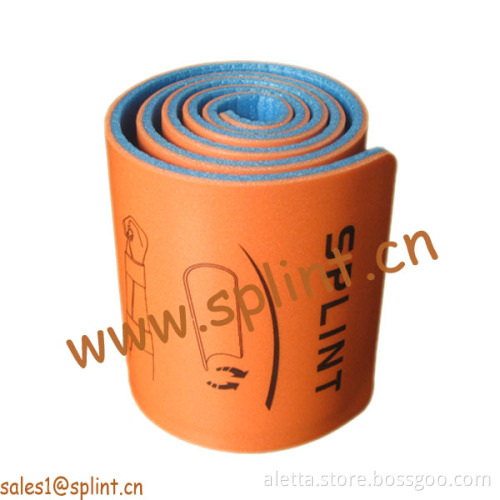 first aid splint emrgency room knee splints